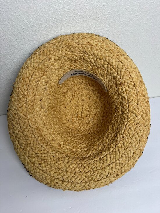Helen Kaminski Handmade Raffia Sun Hat  XL - XXL  ( 24\